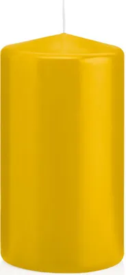 Produktbild von Wiedemann 218154.083 Stumpenkerze - 130 x 70 mm, dotter
