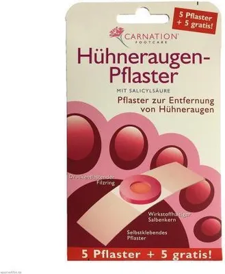 Produktbild von Carnation Hühneraugen-Pflaster 5+5 10 St