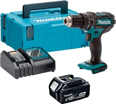 Produktbild von 18V LXT Schlagbohrmaschine (1x5.0 Ah) in MAKPAC - MAKITA DHP482RT1J