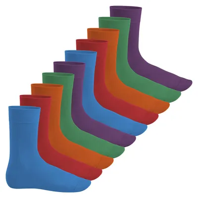 Produktbild von Footstar EVERYDAY! 10 PAAR Damen Herren Socken - Bold 47-50
