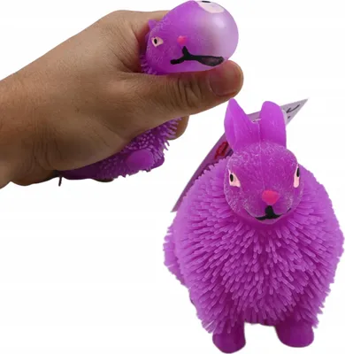 Produktbild von Antistress Hase Leuchtend Quetschball Kaninchen Sensory Toy Stressabbau Spielzeug
