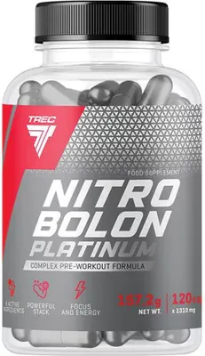 Produktbild von Trec Nutrition | Nitrobolon Platinum Caps | Complete Pre-Workout Formula