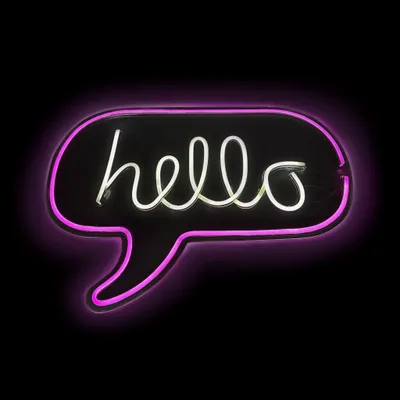 Obrázek produktu pro 2Kids Toys LED NEON LIGHT lampička hello