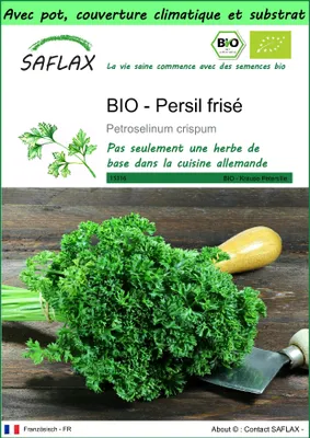 Image de SAFLAX Garden to go -- Persil frisé - 800 graines - Petroselinum