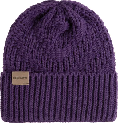 Produktbild von Knit Factory Sally Mütze - Purple - One Size