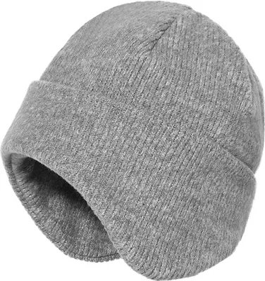 Immagine prodotto di INF Caldo cappello invernale con paraorecchie Grigio