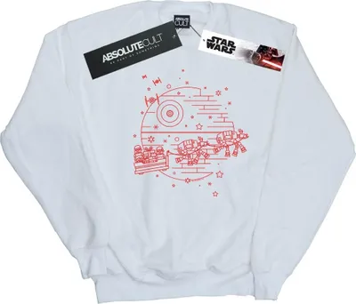 Produktbild von Star Wars - "Death Star" Sweatshirt für Herren BI45887 (3XL) (Weiß)