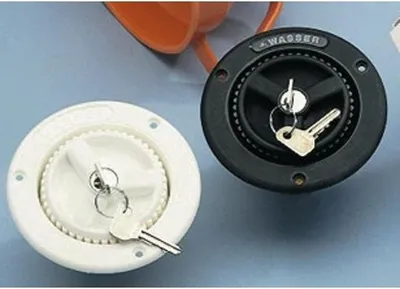 Produktbild von Lilie Tankeinfüllstutzen schwarz 40mm Anschluss