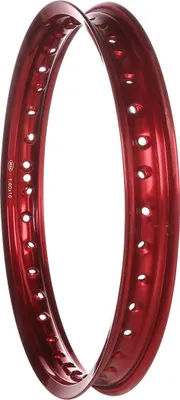 Obrázek produktu pro ráfek 1,6 x 16" lité kolo, cervene eloxovaný - Simson S50, S51, KR51 Schwalbe, SR4