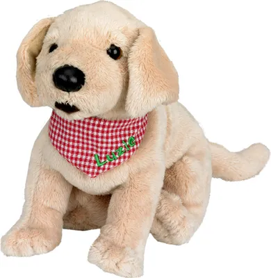 Produktbild von Coppenrath 4639 - Die Spiegelburg - Lustige Tierparade - Labrador Welpe Luzie, ca. 25cm