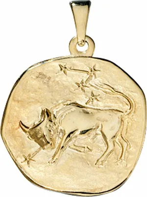 Produktbild von JOBO Anhänger Sternzeichen Stier 333 Gold Gelbgold