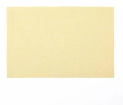 Immagine prodotto di Set di 4 tovagliette lavabili, giallo chiaro, 45x30 cm, in PVC, resistenti al calore, antiscivolo