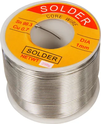 Produktbild von Lötzinn McPower, Ø1mm, 250g Rolle, bleifrei