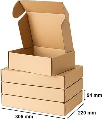 Obrázek produktu pro Karton s výsekem 305 x 220 x 94 mm kartonová krabice 50 kusů