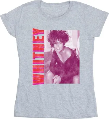 Produktbild von Whitney Houston - "Whitney" T-Shirt für Damen BI44764 (L) (Grau)