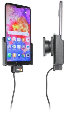 Immagine prodotto di Supporto per dispositivi Brodit 712074 con funzione di ricarica - per smartphone - Huawei P20 Pro