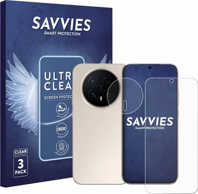Produktbild von 6x Für Honor Magic 8 (Display+Kamera) Schutzfolie Savvies Displayschutz Display Schutz Folie Klar Transparent
