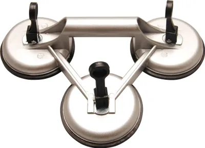 Produktbild von BGS 7996 Dreifach-Gummisauger, Ø 115 mm, Aluminium