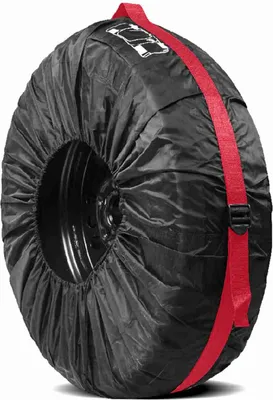 Image de 4 housses de pneus, housses de pneus de secours imperméables, protecteurs de roues robustes pour SUV, camping-cars, remorques et camions, adaptés aux pneus de 19 à 23 pouces