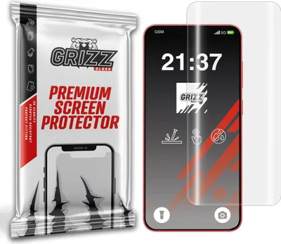 Zdjęcie produktu dla Ochraniacz ekranu GrizzGlass HydroFilm dla Samsung Galaxy S25 Plus - Przezroczysty