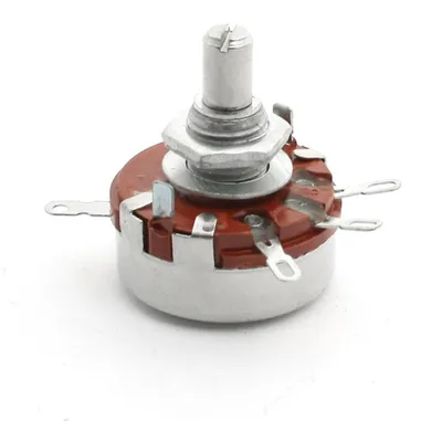 Produktbild von 470K ohm Einzelne Drehung 4 Klemme Linear Variabel Drehpotentiometer WH118-1A