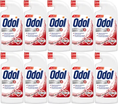 Obrázok produktu pre Odol med 3 žuvačky a ústna voda bez alkoholu 125 ml balenie po 10 ks