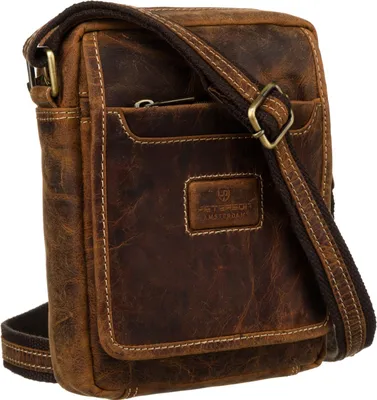 Zdjęcie produktu dla Peterson Męska torba crossbody Bulai ciemnobrązowy Jeden rozmiar