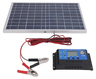 10W Solarpanel-Ladegerät für 12V-Batterien, polykristallin, IP65