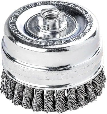 Imagen del producto de Cepillo Zopftopfbürste Lessmann, diámetro 100 mm, con alambre de acero y aro de soporte
