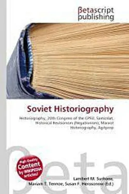 Produktbild von Soviet Historiography