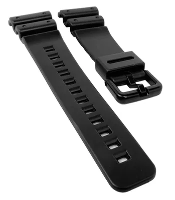 Produktbild von Casio G-Shock Ersatzband | Uhrenarmband Resin schwarz DW-6900 71604262