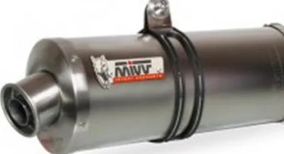Zdjęcie produktu dla Układ wydechowy Mivv SLIP-ON stal nierdzewna Oval Sport do Suzuki SV / S SF 650 ccm rok 1999 - 2002