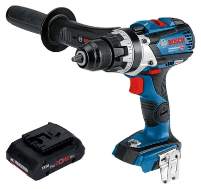 Image de Bosch GSR 18V-110 C Professional Perceuse-visseuse sans fil 18 V 110 Nm Brushless + 1x batterie ProCORE 4,0 Ah - sans chargeur