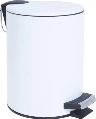 Produktbild von Storage Solutions Mulleimer - weis - Metall - 3L - 24 x 17 cm