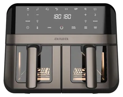 Produktbild von Aiwa AFR-9000 Fritteuse, 2400W, 9 Liter, 8 Programme, 80°C - 200°C, 60 Minuten, Auftauen und Selbstreinigung