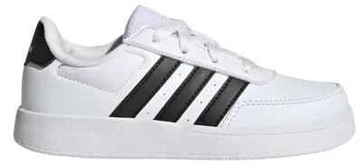 Produktbild von Adidas Breaknet 2.0 K Kinder Classic Tennis Sneaker Sportschuhe Kinderschuhe weiss/schwarz HP8956, Schuhgröße:38 2/3 EU
