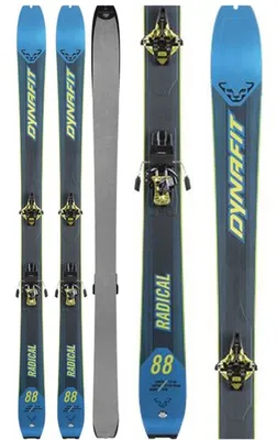 Produktbild von Dynafit Tourenski Tour 88 / Radical Bindung + Felle : 182