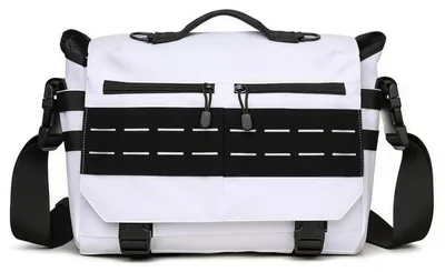 Immagine prodotto di Borsa a tracolla da uomo, ampia capacità, con numerosi scomparti