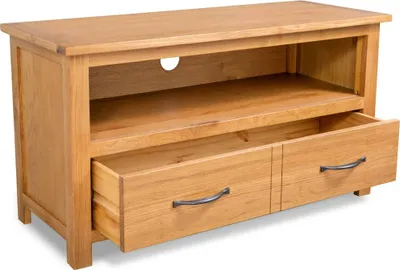 Obrázek produktu pro vidaXL TV skříňka 90x35x48 cm dubový masiv