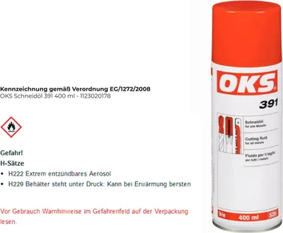 Zdjęcie produktu dla Landefeld OKS 391-400ML, 370 g