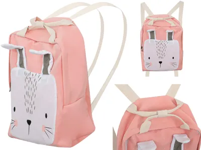 Produktbild von Aga Kindergarten Rucksack Baby Kaninchen Rosa