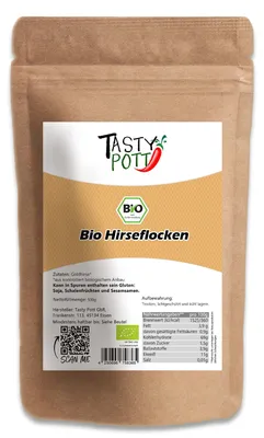 Produktbild von Hirseflocken von Tasty Pott - ab 500g - 1000g