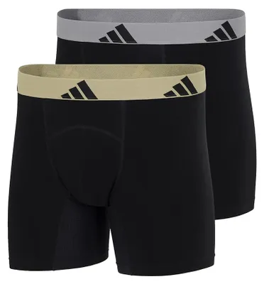 Imagen del producto de Calzoncillos bóxer para hombre, diseño ergonómico (pack de 2) - Algodón Active Flex, diseño ergonómico