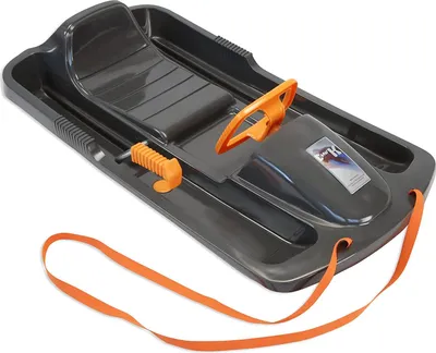 Produktbild von Schlitten / Rodel / Lenkbob KHW Snow Fox anthrazit