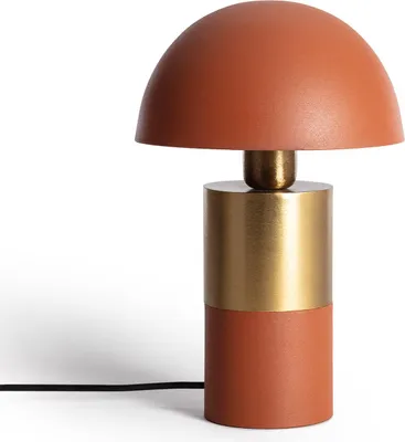 Produktbild von Tischlampe aus Metall Tanev Lis Terrakotta