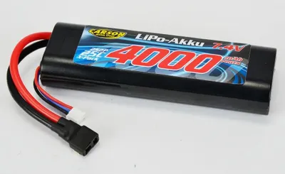 Produktbild von CARSON 7,4V/4000mAh 25C LiPo Ra.Akk. T-Pl. HC R