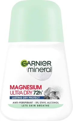 Produktbild von Garnier Mineral Roll-on Deodorant Magnesium Ultra Dry 72h - 50ml