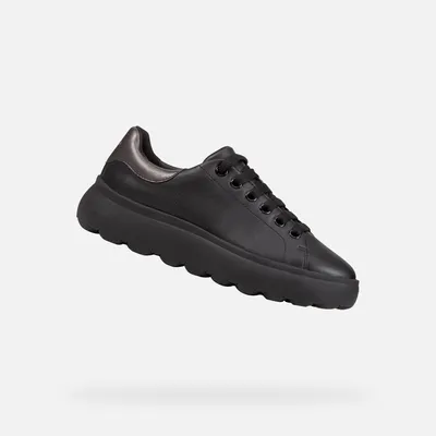 Produktbild von Geox Schwarze Damen-Sneaker Spherica EC4.1 36