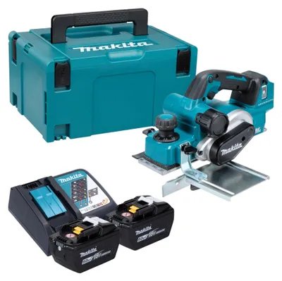 Zdjęcie produktu dla Makita DKP 181 Z strug akumulatorowy 18 V 82 mm bezszczotkowy solo - bez akumulatora, bez ładowarki