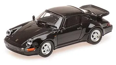 Produktbild von Minichamps 1:87 PORSCHE 911 TURBO - 1990 - BLACK